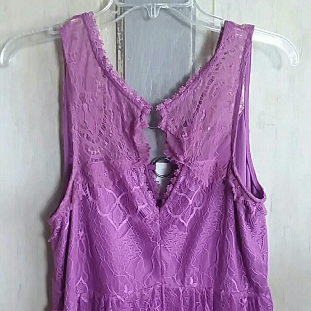 Nwt Flaunt Entro Lace Dress - Picture 2 of 8